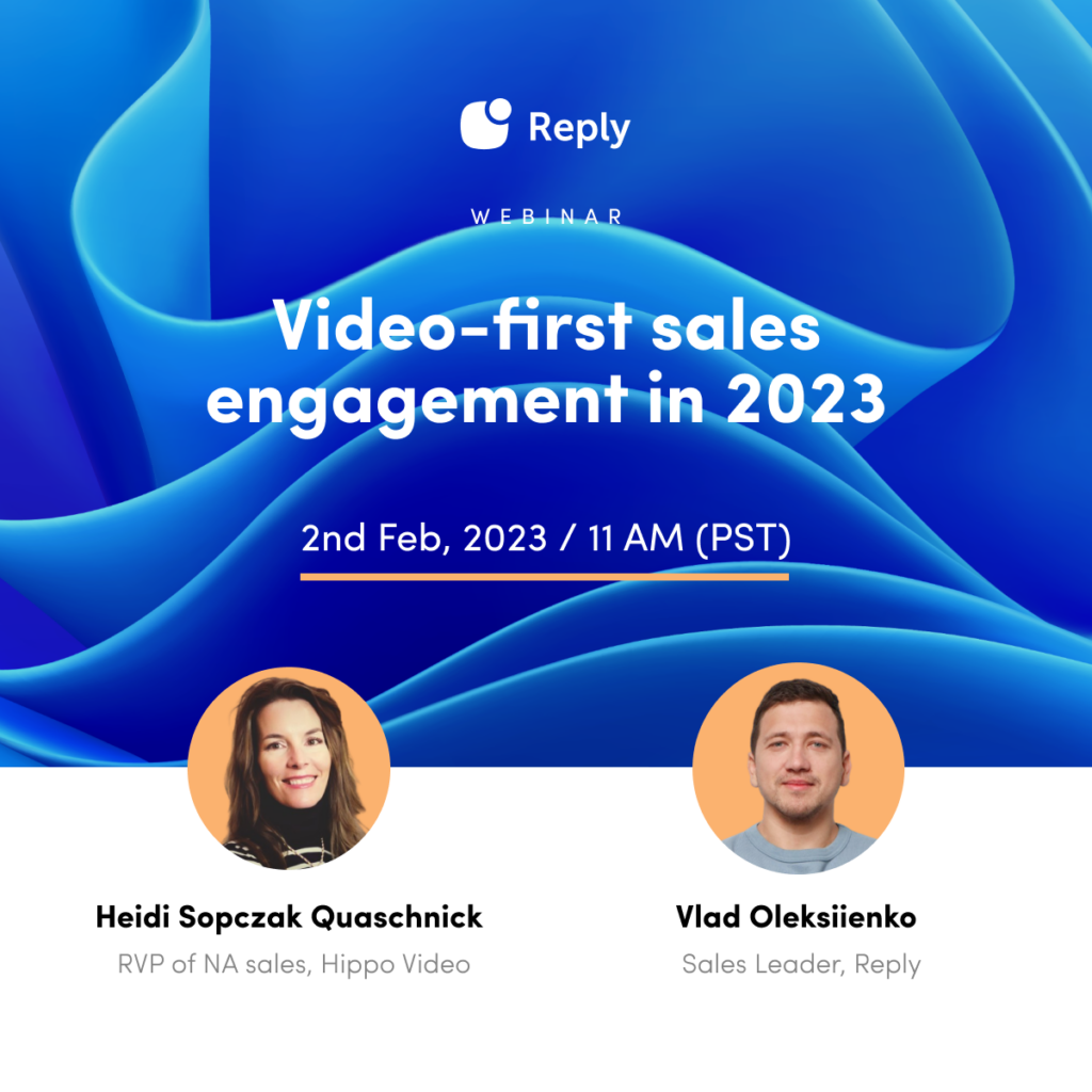 Video-first sales engagement in 2023