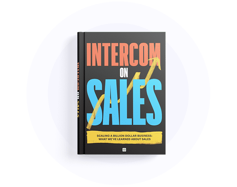 Intercom on Sales
