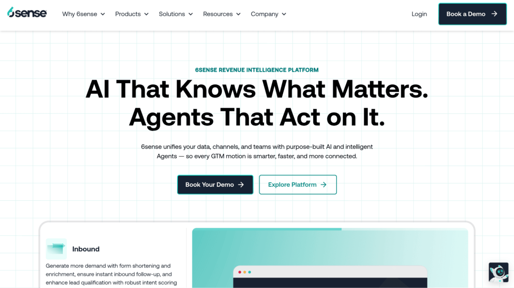 6sense is the best lead intelligence software