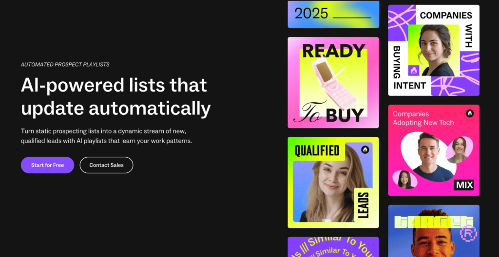 AI prospect playlists by lusha ai reviews