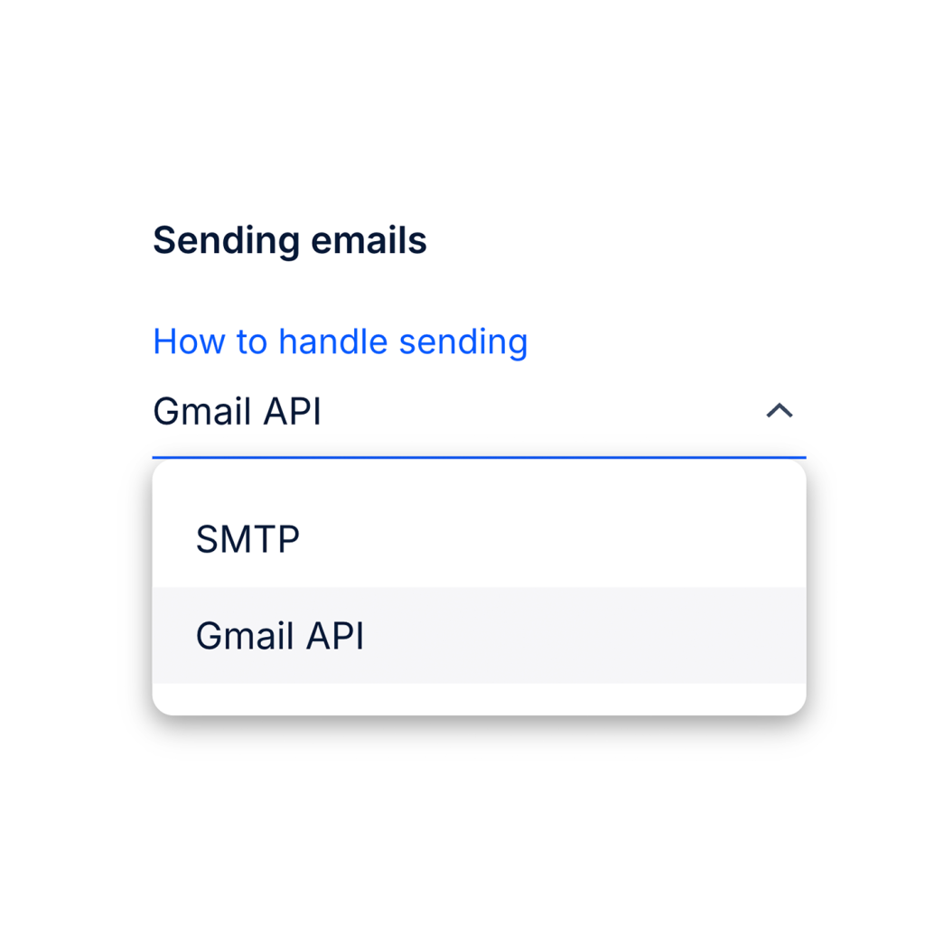 Send emails via API for higher open rates