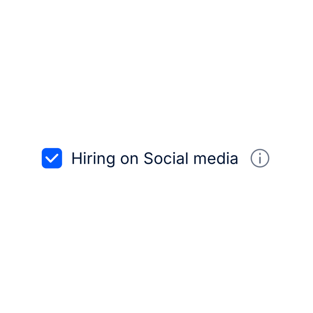 Hiring Intent Filter