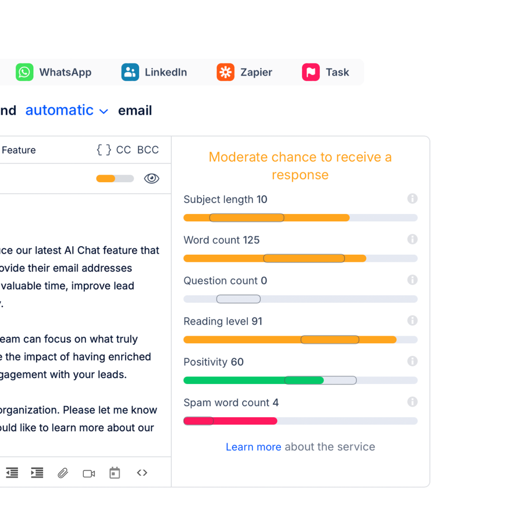 Detect and replace spam words