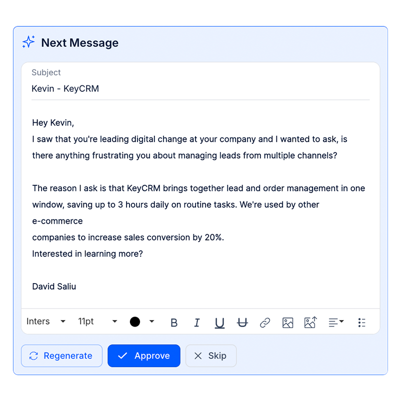 AI content generation