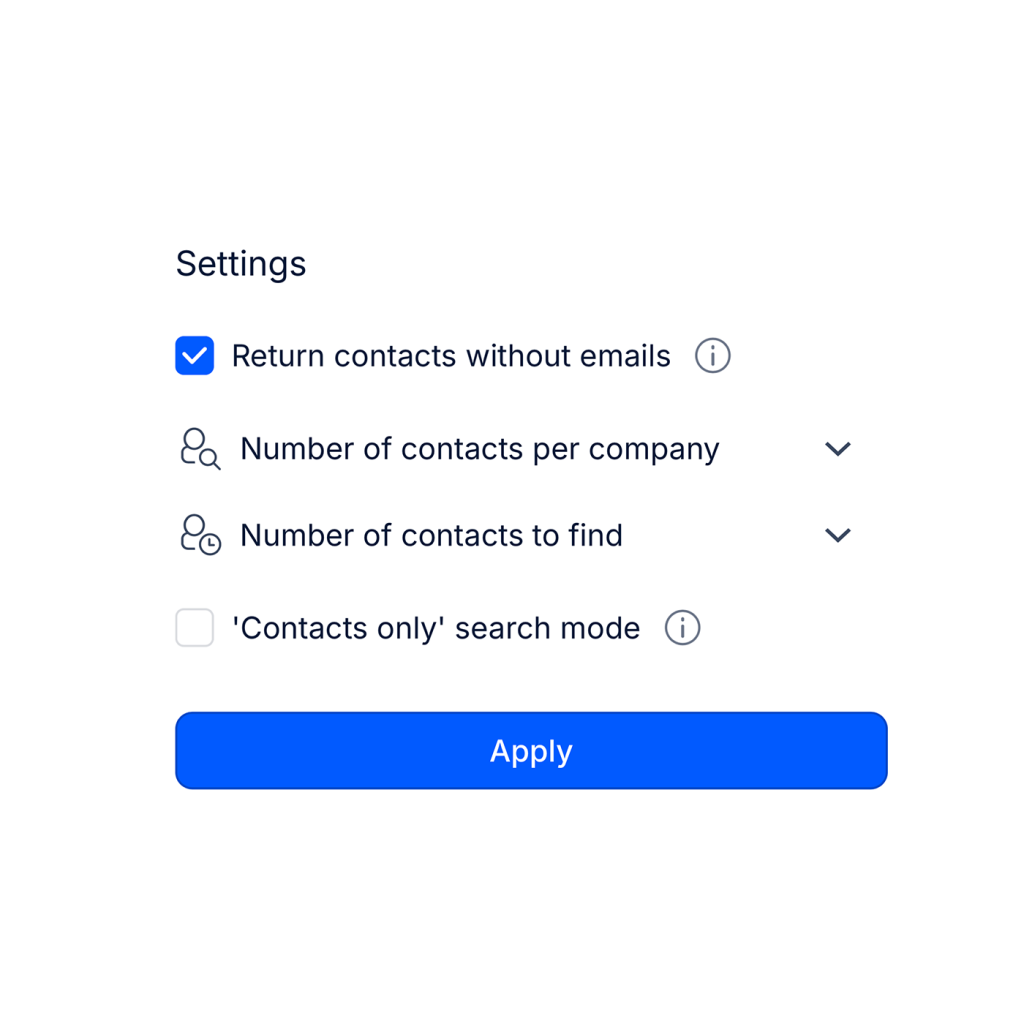 Find Contacts Without Emails