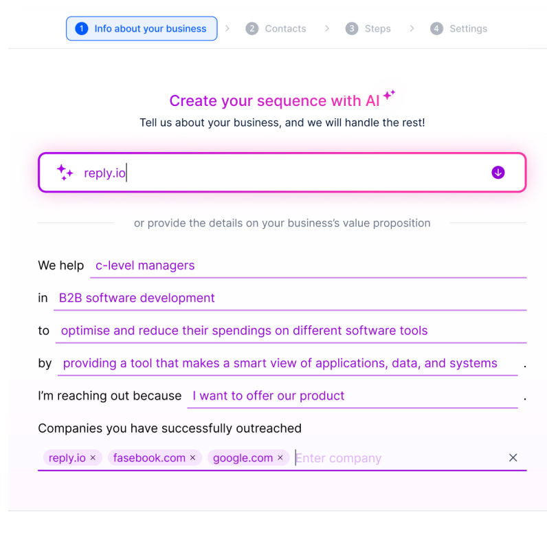 AI-generated sequences