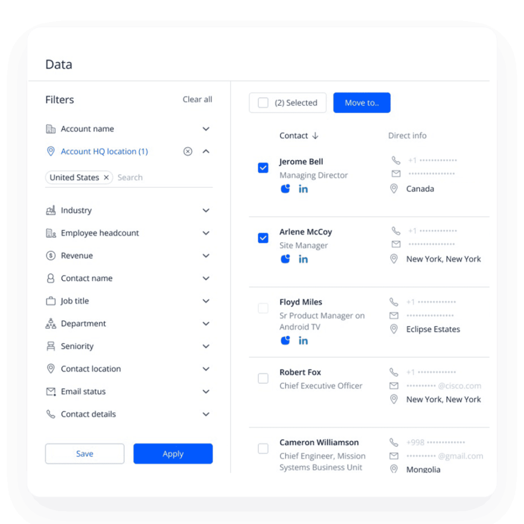 B2B data enrichment in Reply.io with live data