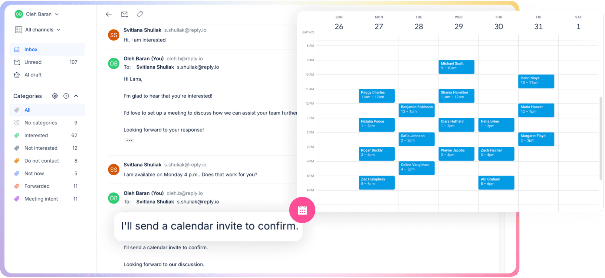 Book meetings automatically with Jason - multi-agent ai