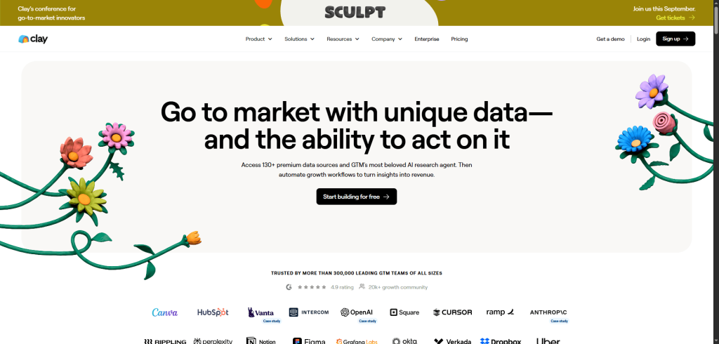 Clay and where to find b2b leads