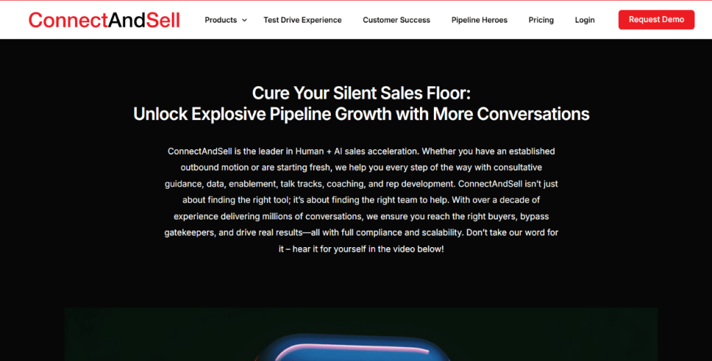 ConnectAndSell - cold calling ai