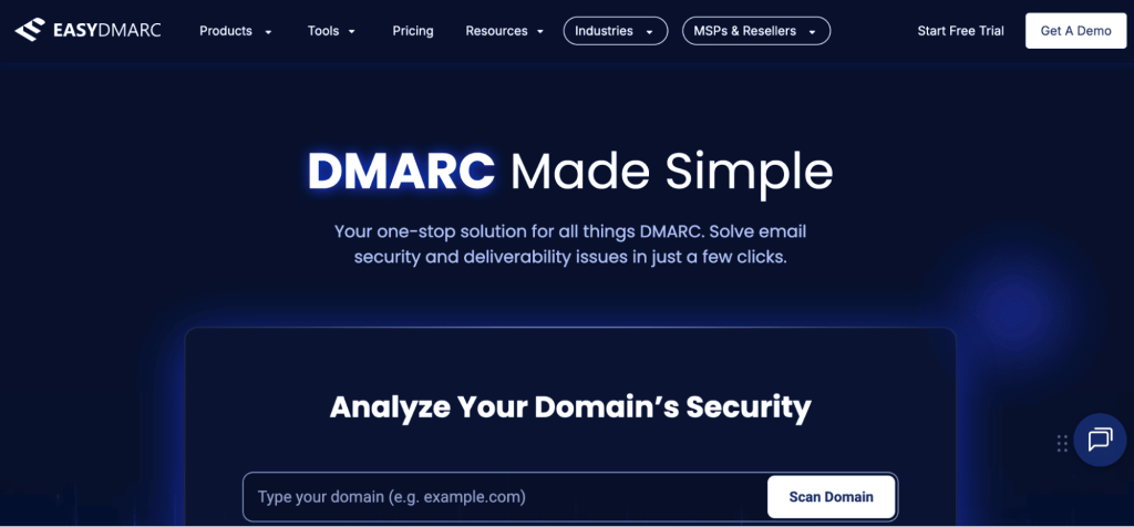 EasyDMARC as one of email deliverability tools