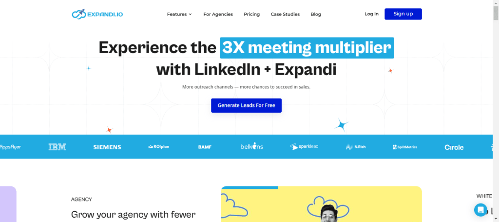 Expandi as one of linkedin automation tools