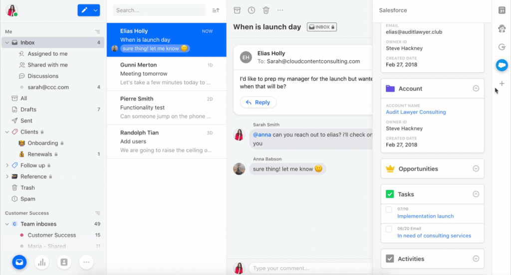 Front—Best for AI-powered customer support