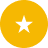 Gold circular badge with a white star in the center, often used to mark featured items in a UI