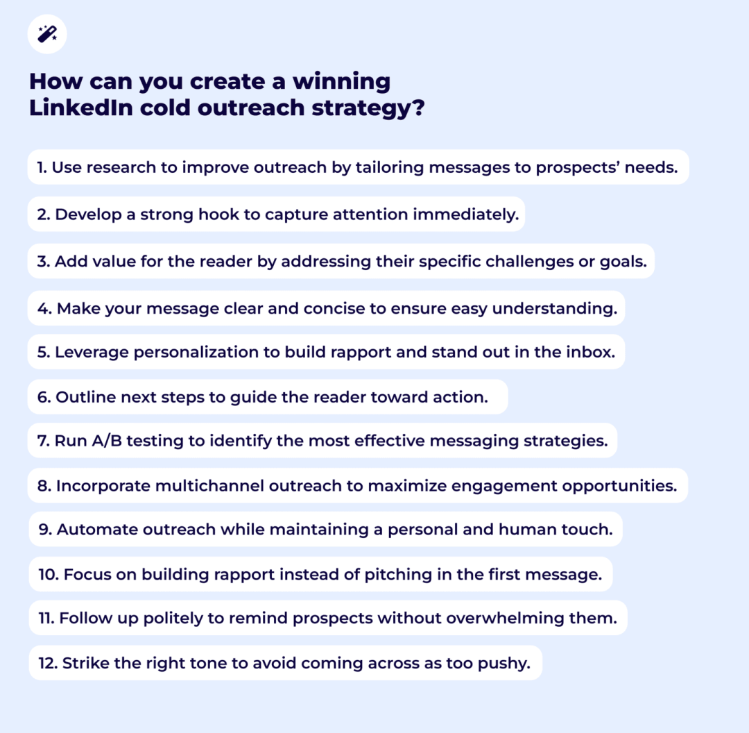 Linkedin Cold Message Cold Outreach on LinkedIn That Works: 12 Tips to Increase Response Rates