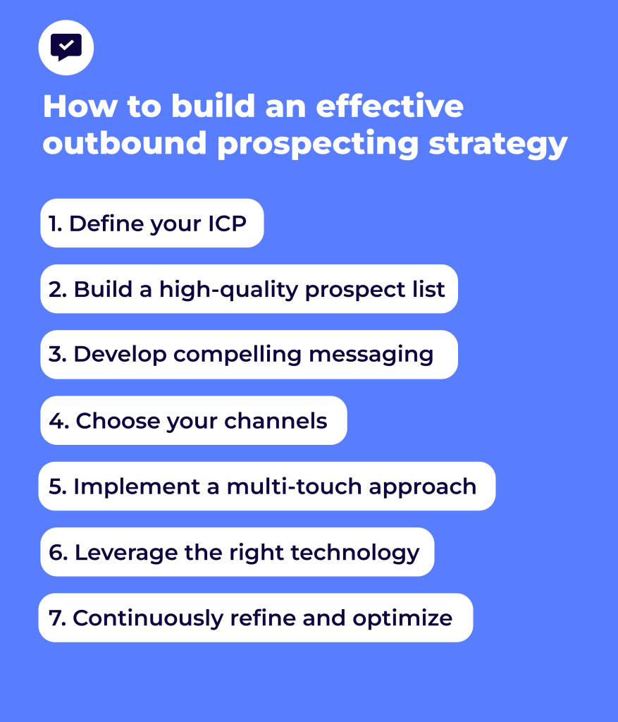 what is outbound prospecting and how to build its strategy