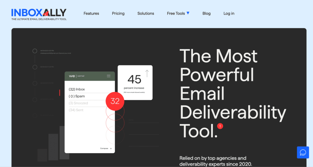 InboxAlly as one of email deliverability tools