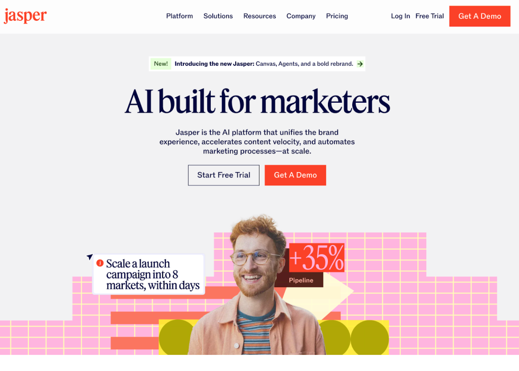 Jasper AI, one of the ai products to sell