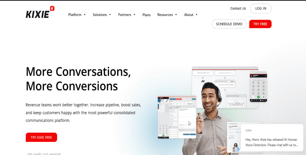 Kixie - dialer ai