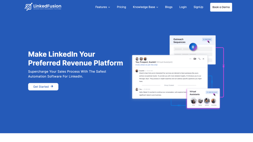 LinkedFusion as a linkedin outreach tool