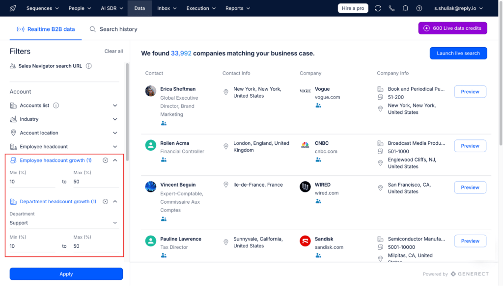 Make your outreach efforts more effective with Jason AI SDR ai tool for market research