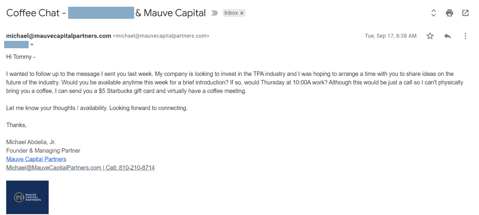 How Reply helps Mauve Capital Business automate their outreach | Reply