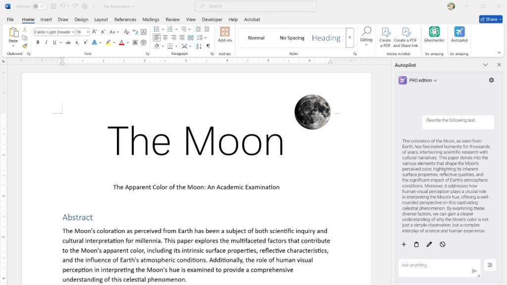 Microsoft Autopilot AI