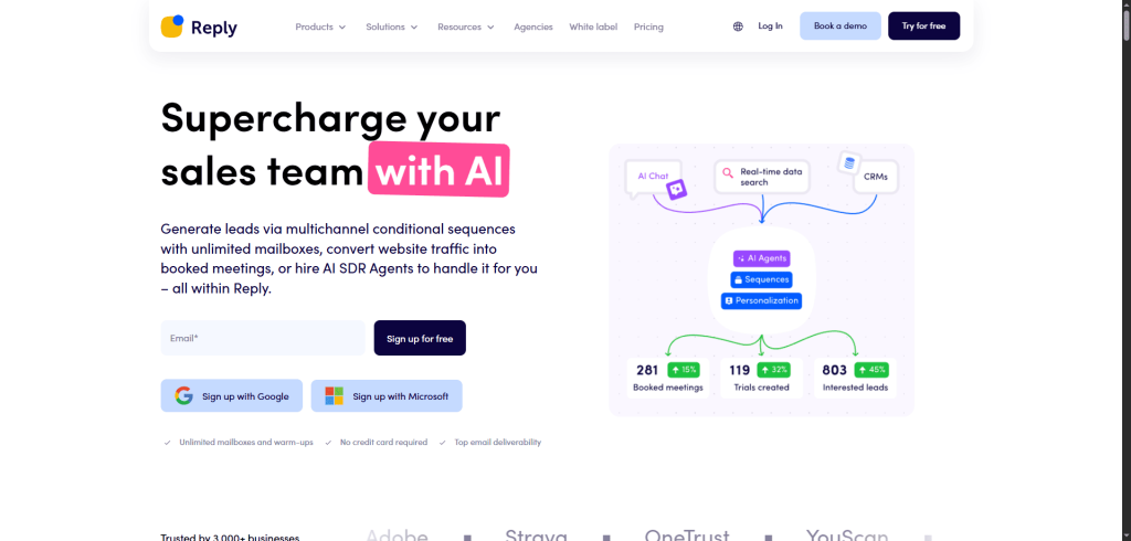 Reply.io and where to find b2b leads