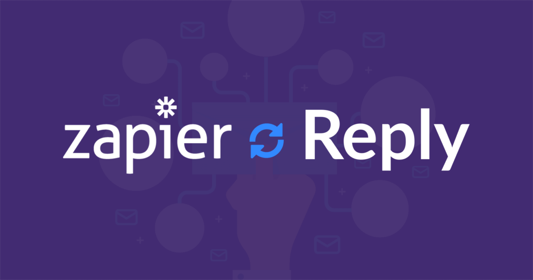 Reply meets Zapier: new integration on board