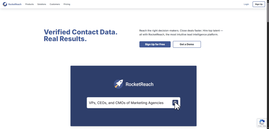 RocketReach, an an email permutator