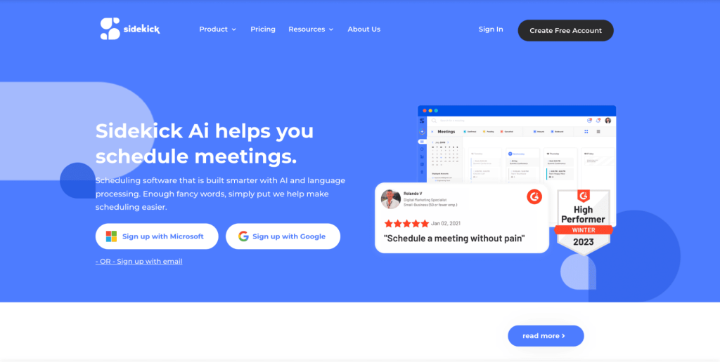 Sidekick AI - ai scheduling app