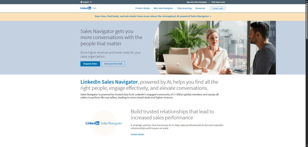 Sign up for Sales Navigator and use these linkedin sales navigator best practices