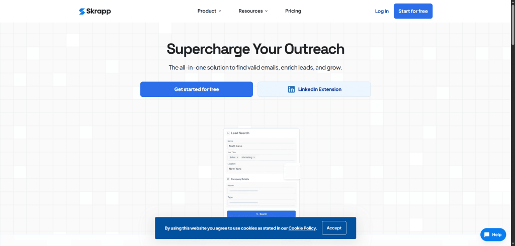 Skrapp, an an email permutator
