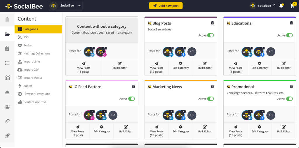 best tools for inbound marketing analytics on social meda - socialbee