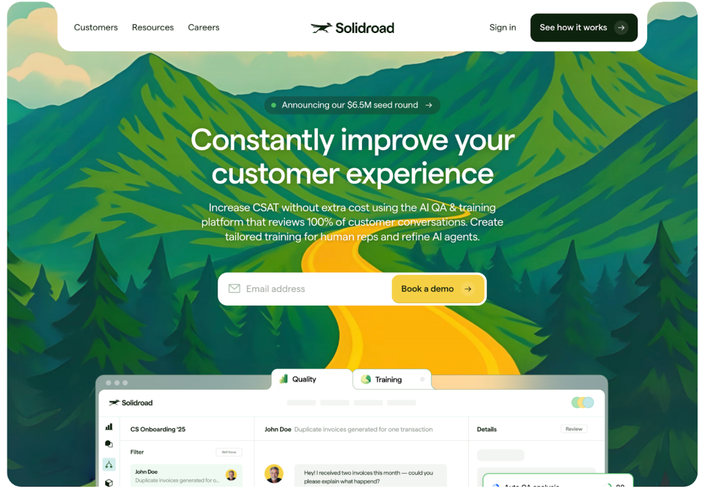 Solidroad, one of the ai products to sell