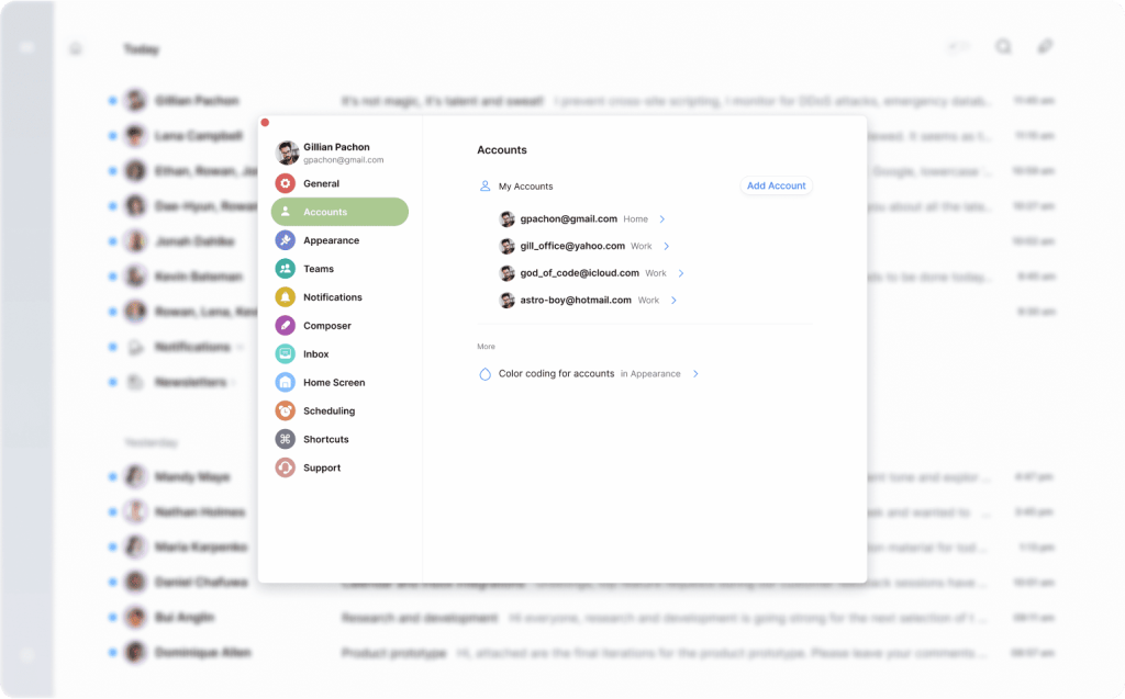 Spark—Best for easy email sorting as an email reader ai