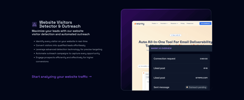 Website visitors detector by anybiz ai reviews