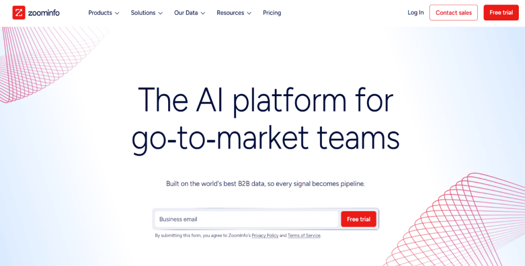 ZoomInfo as a lead verification software