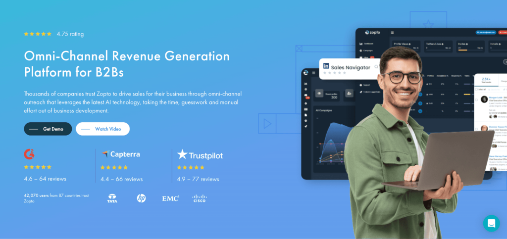 Zopto ai tools for linkedin profile