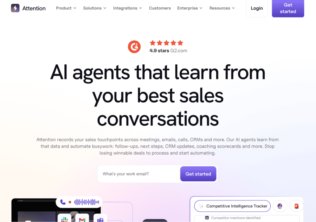 ai sales role-play with Attention.ai