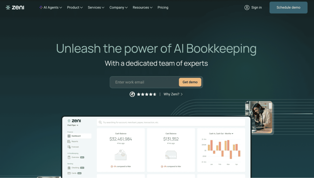 ai solutions for small business, including zeni