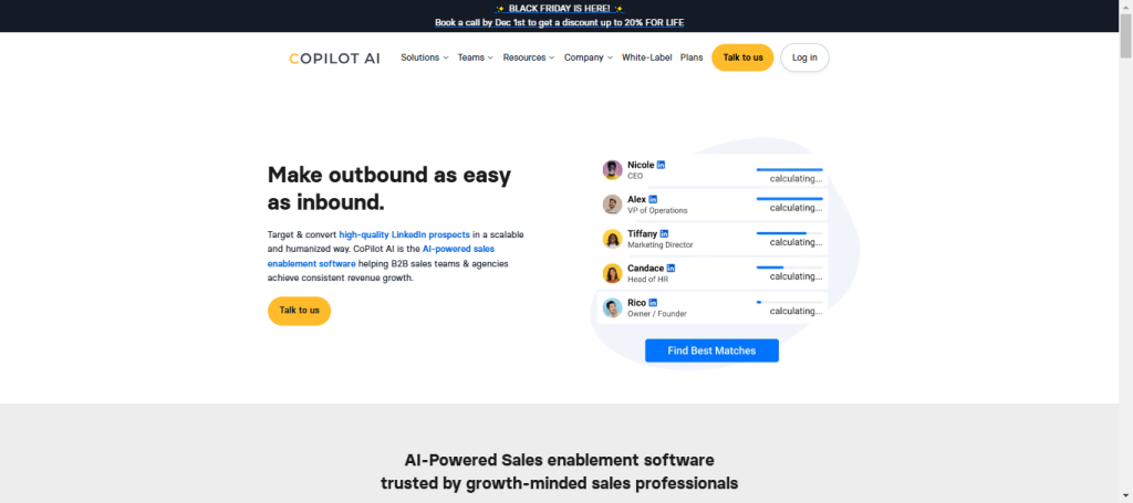 ai tools for lead generation includes CoPilot AI