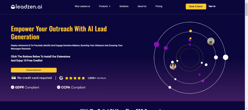 ai tools for lead generation includes Leadzen.AI