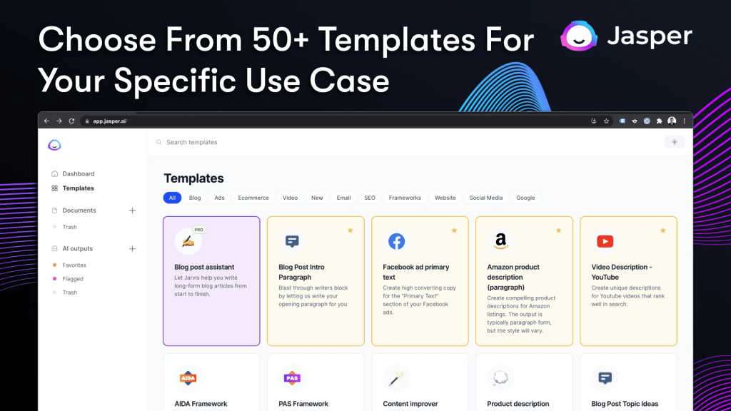 ai tools for solo entrepreneurs and Jasper