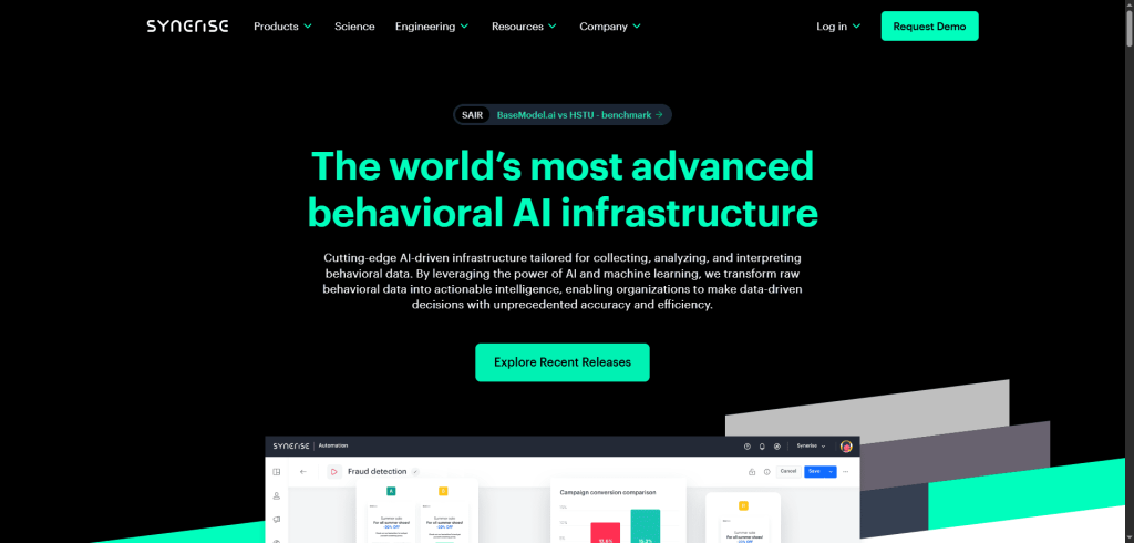 ai tools used for market research include Synerise