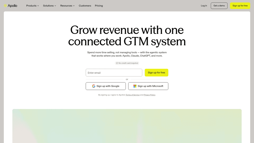 Apollo.io as one of the best sales execution software
