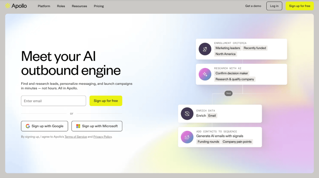 apollo - is it best lead intelligence software for tech startups