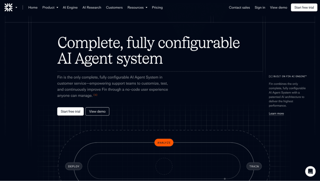 best ai tools for small business includes intercom