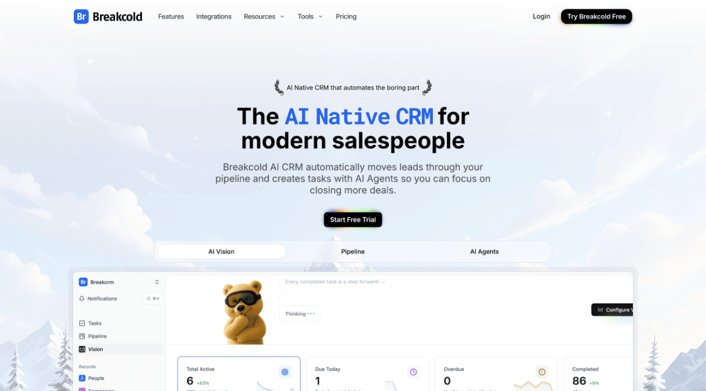breakcold AI CRM