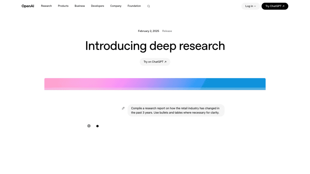 ChatGPT deep research as one of the best ai research agents